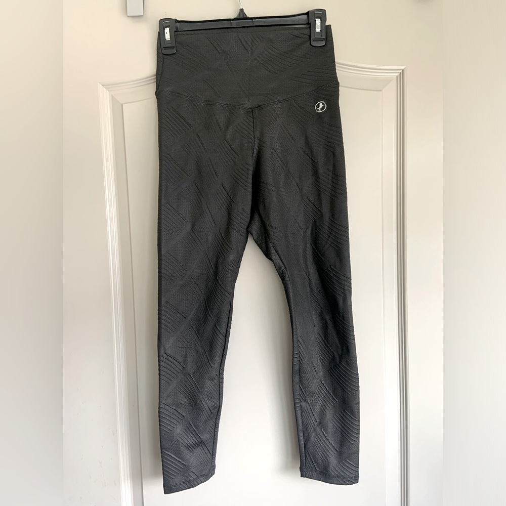 Abs2B Black Patterned leggings